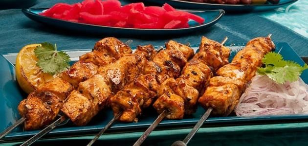 Charcoal Grilled Chicken Shish