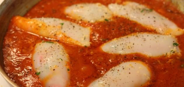 Fish Fillet Casserole With Red Sauce
