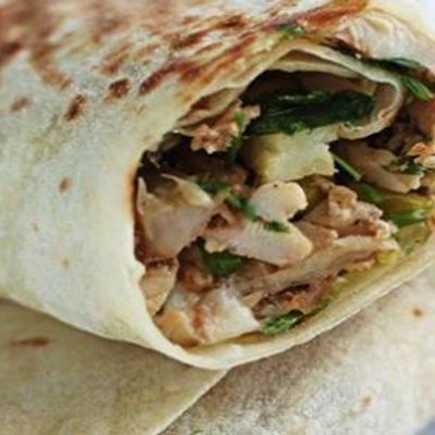 Chicken Sahwerma Sandwich