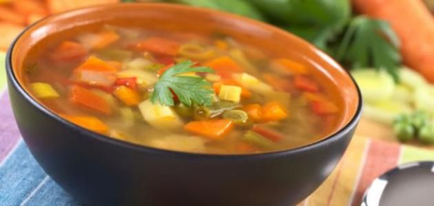 Vegetable soup with meat