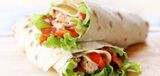 Crispy Chicken With Lebanese Sauce Saj Sandwich