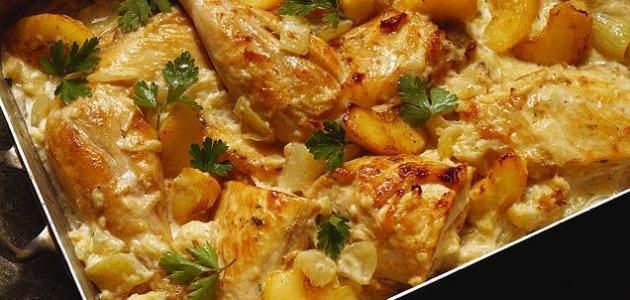 Chicken With Potatoes Tray
