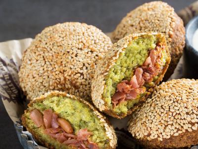 Falafel With Pastrami Oras