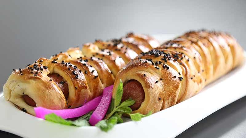 Oriental Sausage Pie