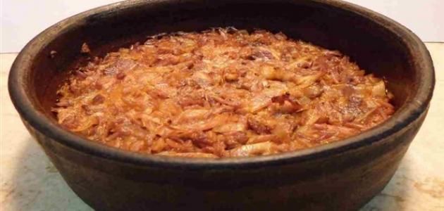 Orzo with Meat Casserole