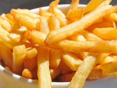 French Fries With Roumi Cheese And Mayonnaise Sandwich