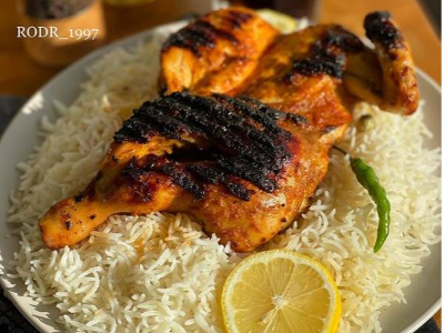 Plain Family Size Half Grilled Chicken