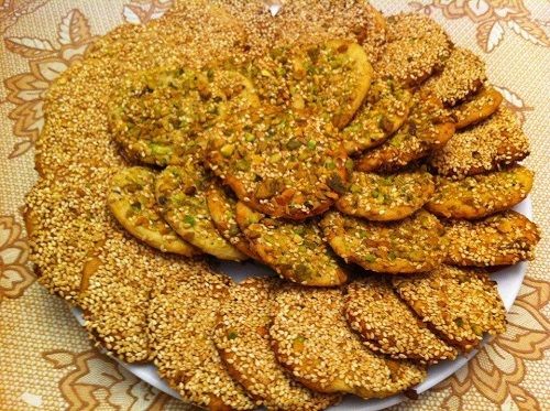 Barazek Sesame Biscuits