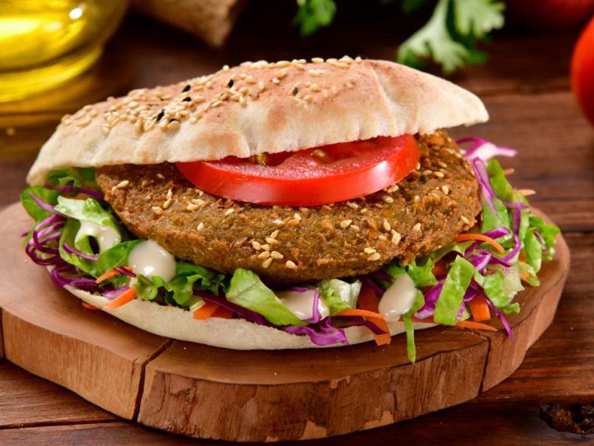 Alexandrian Taamia sandwich