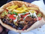 Taamia With Eggplant Sandwich