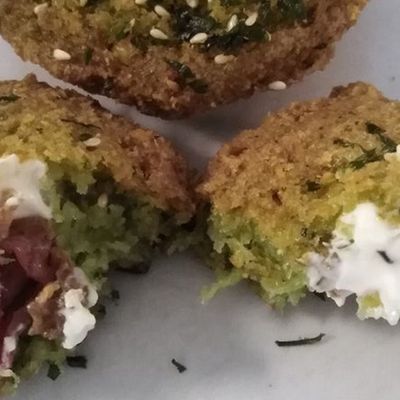 Large Pastrami taamia Patty