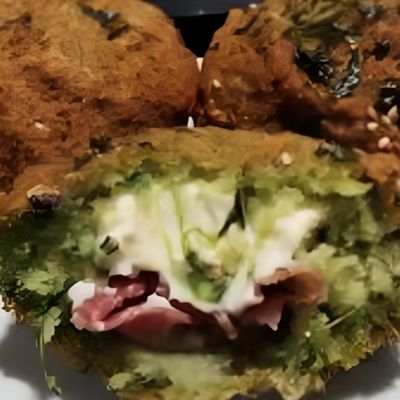 Taameia with Pastrami