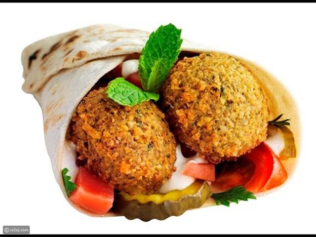 Taamia With Roumi Cheese Sandwich