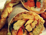 Boiled Egg Taamia Sandwich