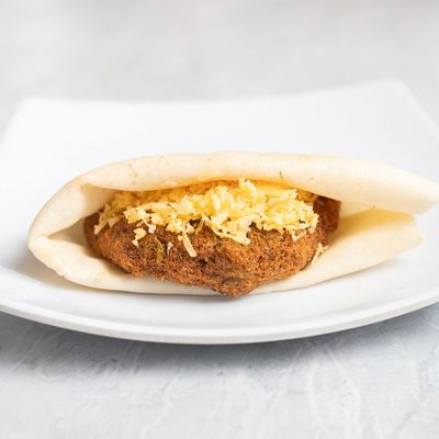 Cheddar Cheese Falafel Sandwich