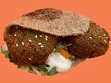 Taameya With Salad Sandwich
