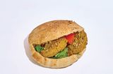 Taameya with Salad and Tahini