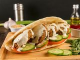 Taamia With Eggplant Sandwich