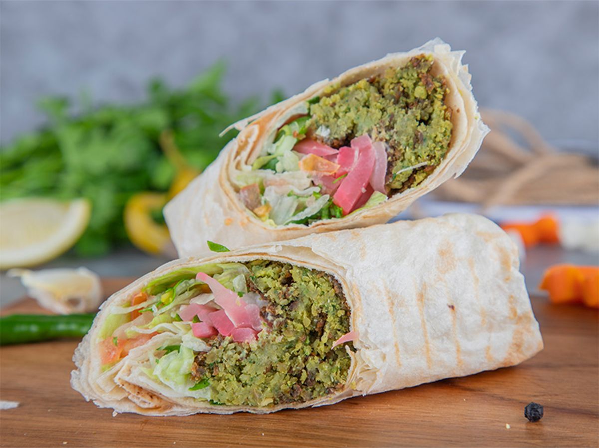 Syrian Taamia Roll sandwich