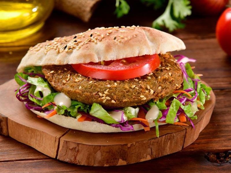 Stuffed Taamia Shami Sandwich