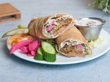 Syrian Stuffed Taamia Sandwich