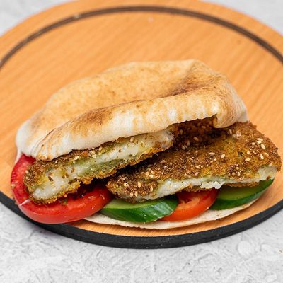 Taamia with Mozzarella Cheese