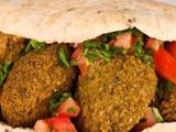Taamia With Baba Ghannoug Sandwich