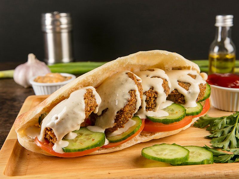 Alexandrian Falafel Sandwich