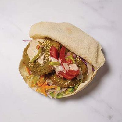 Taamia On Baba Ghannoug Sandwich