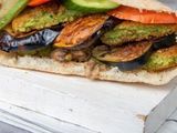 Taamia With Eggplant Sandwich