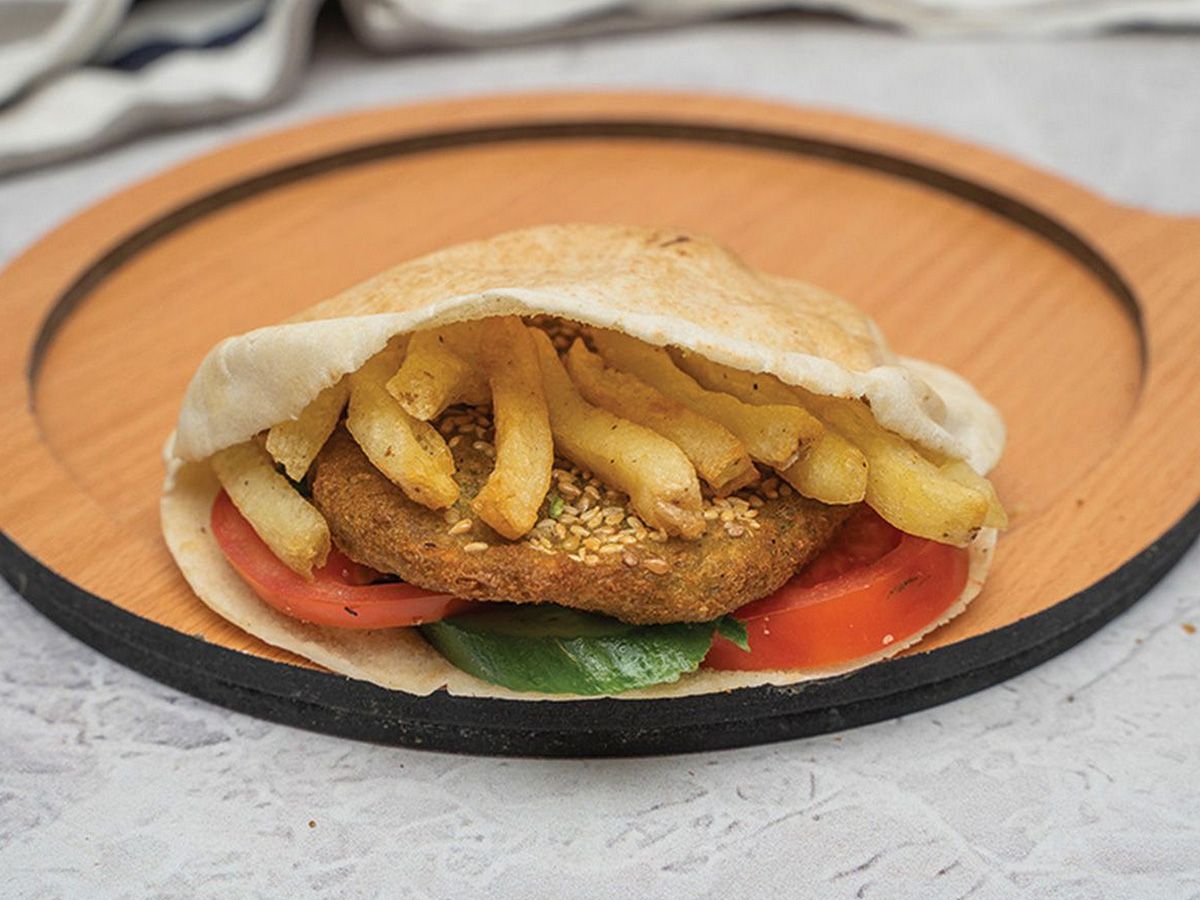 Potatoes Taamia Sandwich