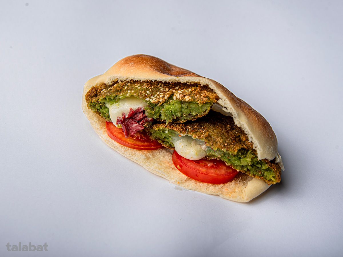 Falafel Pastrami Sandwich