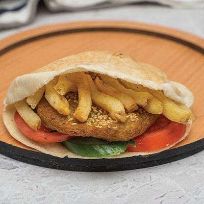 Taamia with Potatoes