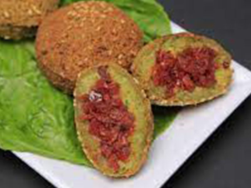 Taamia Stuffed With Oriental Sausage