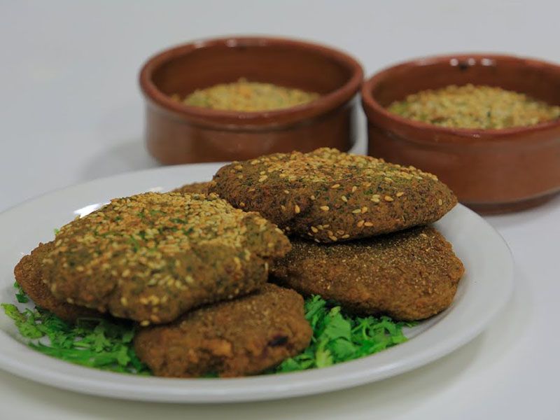 Taamia Stuffed With Kiri Cheese