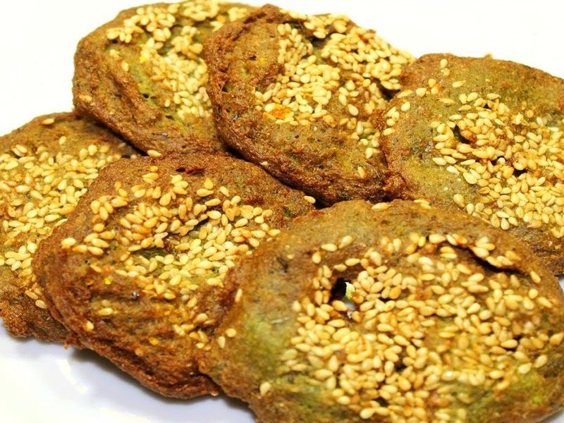 Taamia Stuffed With Mozzarella Cheese