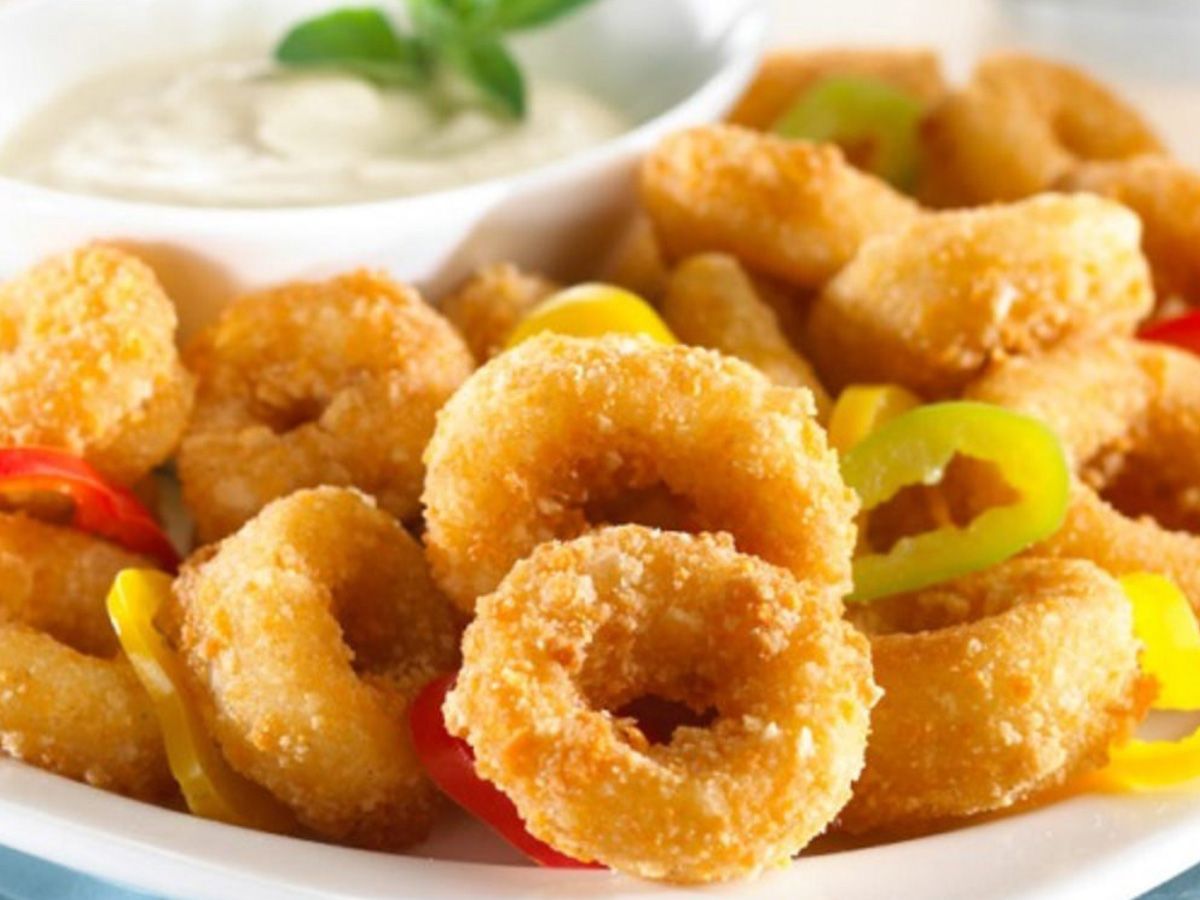 Fried squid order