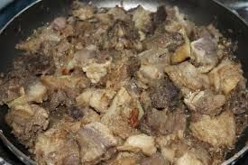 Roasted Meat With Meat Fruits Order