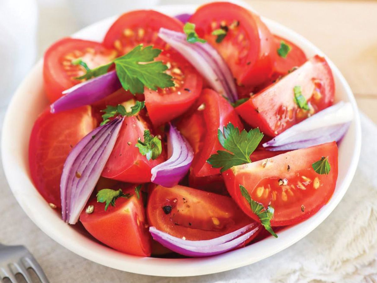 Tomatoes With Onion
