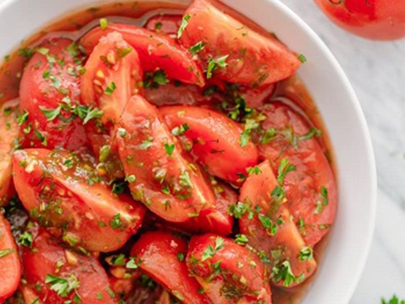 Marinated Tomatoes