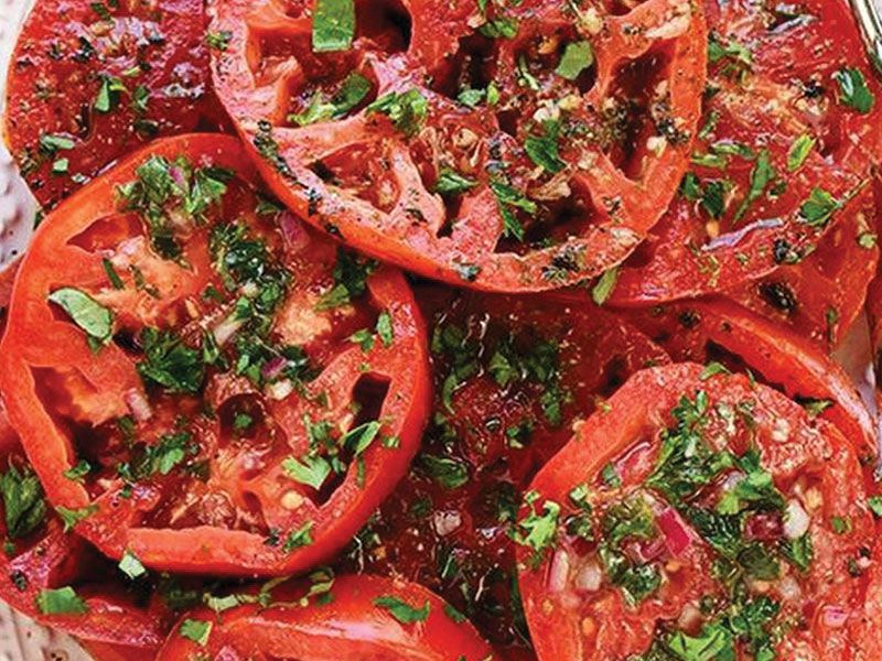 Marinated Tomatoes
