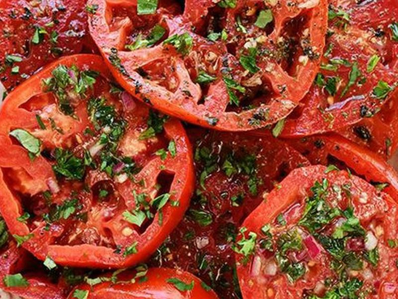 marinated tomatoes