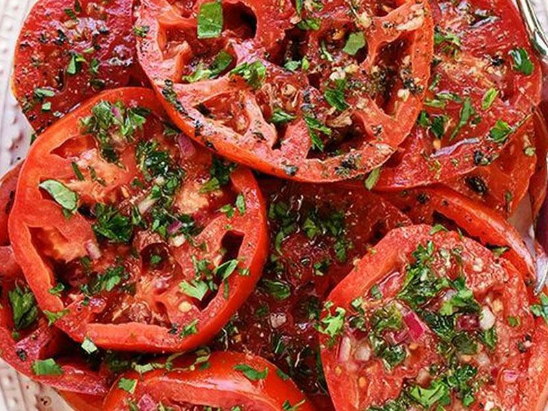 Marinated Tomatoes