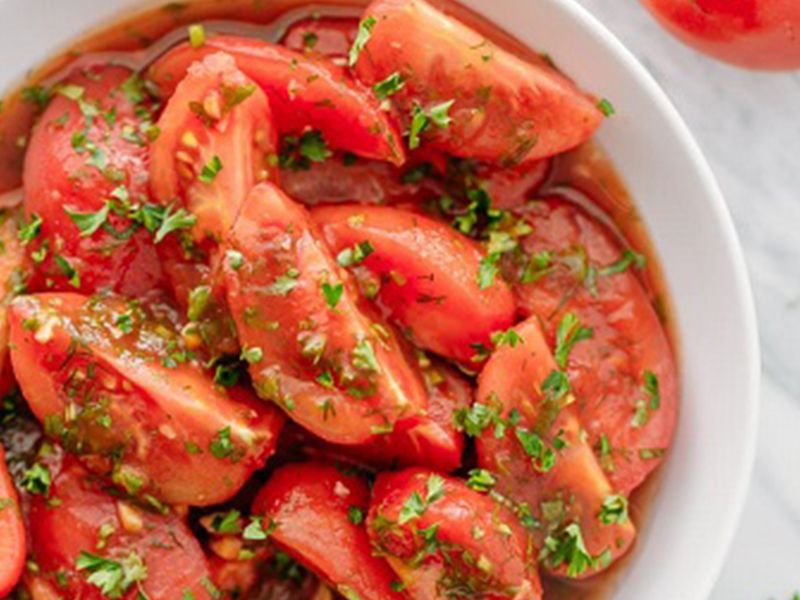 marinated tomatoes