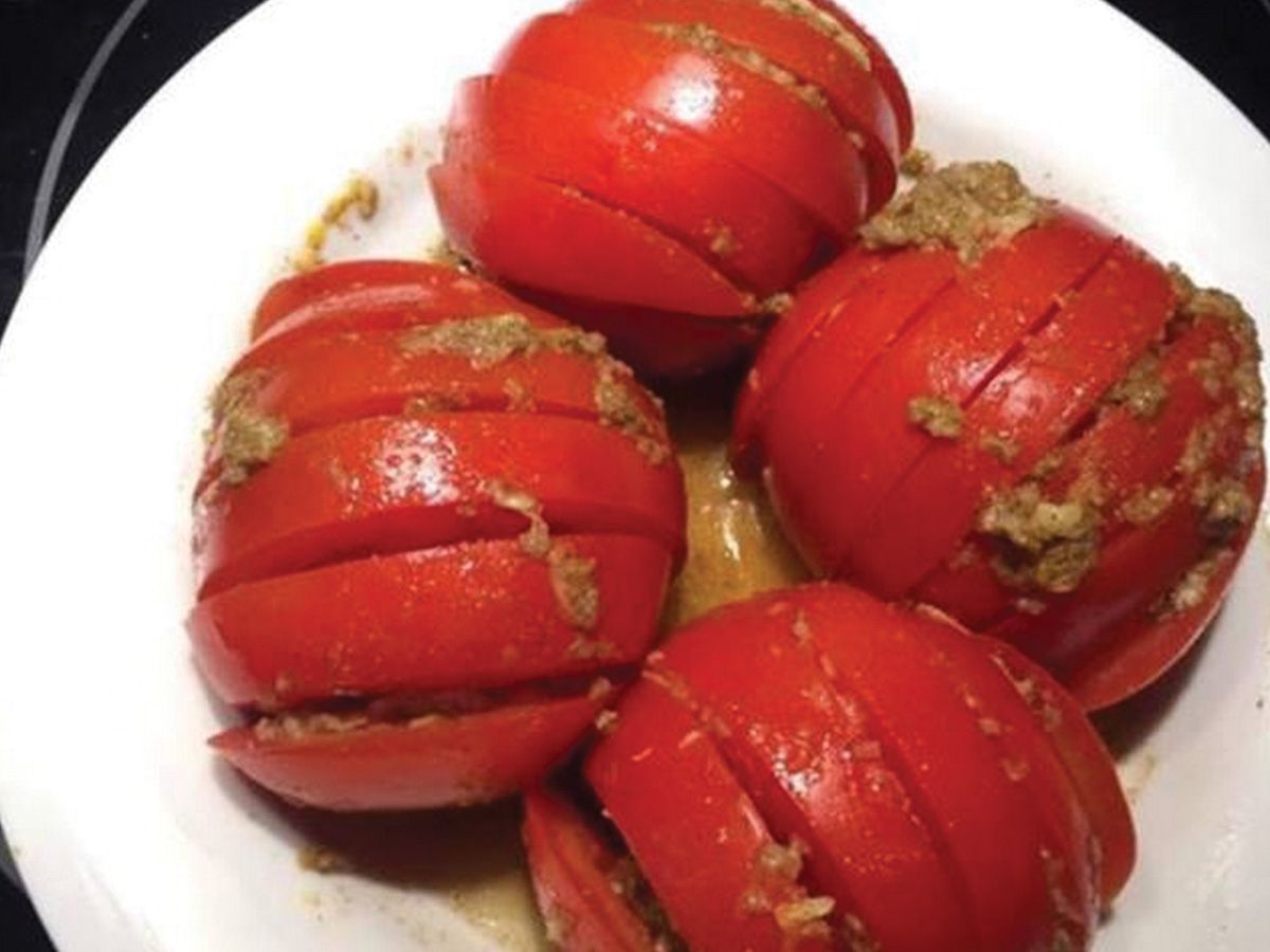 Marinated Tomatoes Buffet Salad