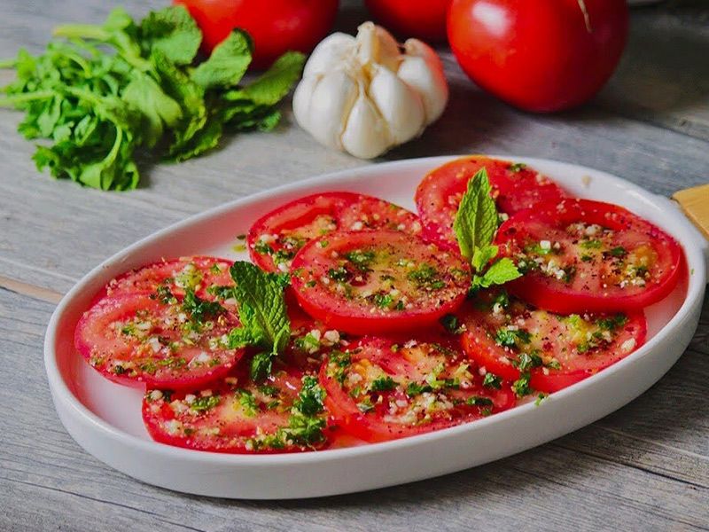 Marinated Tomato Salad