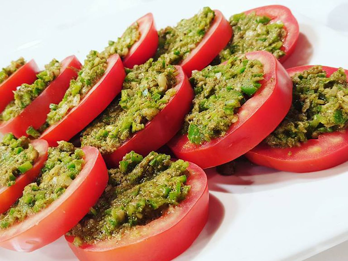 Pickled tomatoes