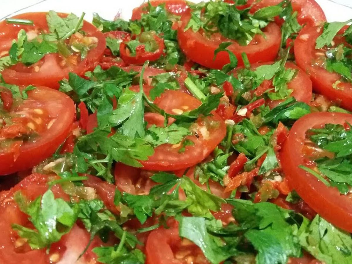 Pickled tomatoes