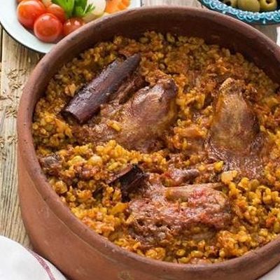 Freekeh Tagine with Meat