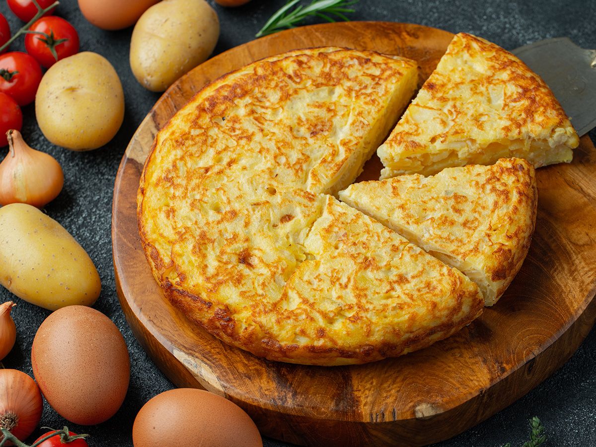 2 egg omelette